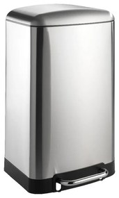 Bidone a pedale in acciaio inox, 30 l - Wenko