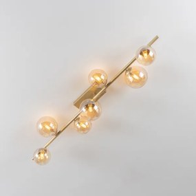 Brilagi - Lampadario a plafone LED MILLA 7xG9/3W/230V oro