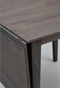 Tavolo da pranzo pieghevole in legno di quercia 80x80 cm Filippa - Rowico