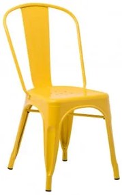 Confezione da 2 sedie impilabili LIX Giallo Freesia - Sklum