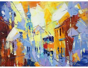 Dipinto 100x70 cm Town - Wallity