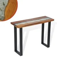 Tavolo Consolle in Teak 100x35x75 cm 245065