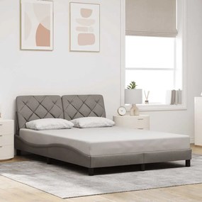 Giroletto Senza Materasso Tortora 140x200 Cm İn Tessuto /