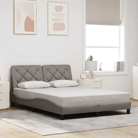 Giroletto Senza Materasso Tortora 140x200 Cm İn Tessuto /