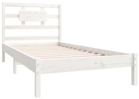 Giroletto bianco in legno massello 100x200 cm
