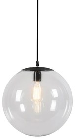 Lampada a sospensione intelligente trasparente 35 cm incl. WiFi A60 - Pallon
