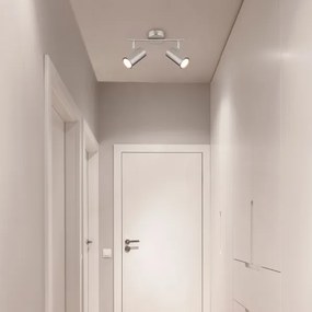 Globo 57914-2N - Faretto ALLVI 2xGU10/25W/230V cromo