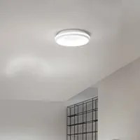 Plafoniera Moderna Woofer Bianco Led Grande