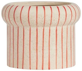 OYOY Living Design - Aki Pot Large Offwhite/Red OYOY Living Design