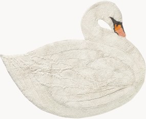 Tappeto per bambini fatto a mano Swan Lake, lavabile