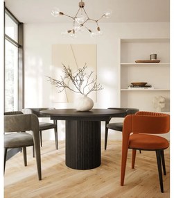 Tavolo da pranzo rotondo in rovere pieghevole ø 115 cm Malaga - Bonami Selection