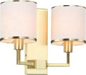 Open Design OR81503 - Lampada da parete CASA 2xE14/12W/230V ottone/crema