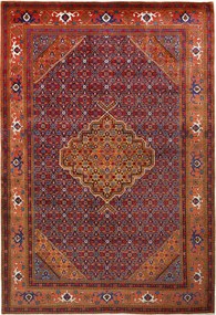 Ardebil Tappeto 310 x 210 Blu (Iran) Annodato A Mano