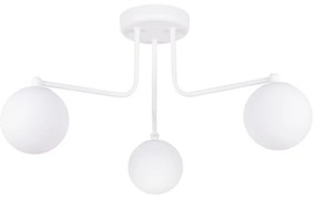 Sollux SL.1659 - Lampadario a sospensione con supporto rigido ASTRAL 3xG9/8W/230V bianco