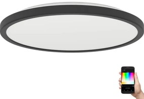 Eglo 901463 - LED RGBW Lampada dimmerabile da esterno ROVITO-Z 13,9W/230V diametro 30cm IP44 nero