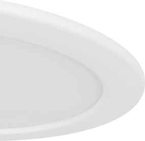 Eglo 901418-LED Plafoniera per bagno FUEVA, LED/10,5W/230V, Ø 16,8 cm, IP44, bianca