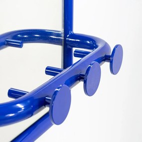 Pannello appendiabiti blu in metallo 35x60x11 cm Retro – Spinder Design