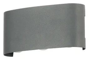 Brilagi - Applique da esterno a LED FLAREBOX 6W 230V antracite IP65