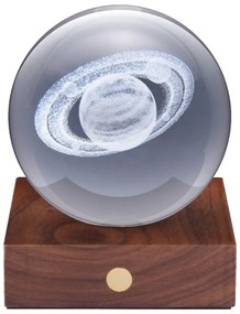 Decorazione luminosa marrone scuro con ricarica USB Amber – Gingko