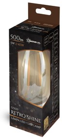 Bulbo Lampadina LED calda E-14 230V 5W Edison 14458