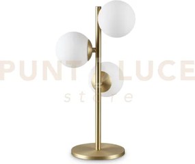 Perlage lampada da tavolo 3 luci attacco g9 lampadine incluse in ve...
