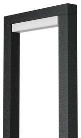 Lampada da Tavolo Ricaricabile 2.2W, IP54 CCT, Serie VELA - Nera Colore del corpo Nero