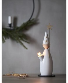 Decorazione luminosa bianca con motivo natalizio ø 12 cm Lucia Classic - Star Trading