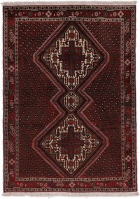 Afshar Tappeto 130 x 180 (Iran) Annodato A Mano