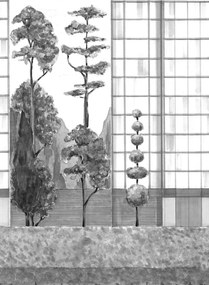Coordonne Carta da parati panoramica Urban Garden - 8000077N