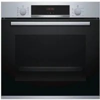 Bosch hba534bs0 serie 4 forno elettrico multifunzione da incasso capacita` 71 litri classe energetica a 6 programmi ecoclean fast pre-heating 60 cm acciaio inox