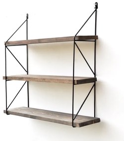 Mensola a muro 60x55 cm abete