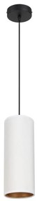 Lampadario a cavo AVALO 1xE27/60W/230V bianco/rame