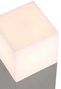 Lampada da esterno 30 cm Grigia con picchetto da terra e manicotto per cavi - Denmark