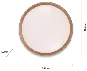 Leuchten Direkt 14347-15 - Plafoniera LED EMILIA LED/28,8W/230V grigio