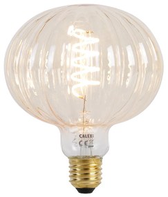 Lampada LED E27 dimmerabile G125 ambra 4W 200 lm 2000K