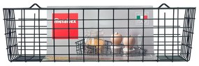 Cestino da cucina a parete nero Lava Koala - Metaltex