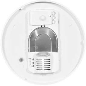 Ecolite W132-BI - Plafoniera con sensore HECTOR 1xE27/60W/230V IP44 bianco