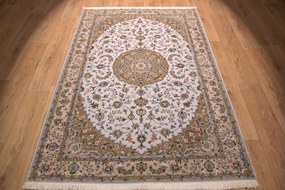 Kashan Tappeto 220x140 (Iran) Annodato A Mano
