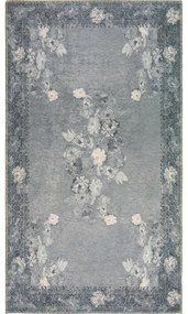 Tappeto grigio lavabile 200x80 cm - Vitaus