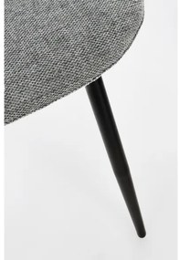 Sedia Da Pranzo Per Interni New Irelia Nero E Grigio Bizzotto