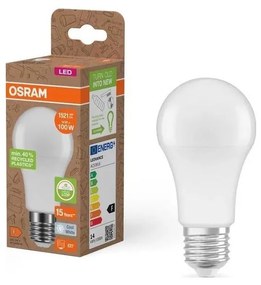 LED Lampadina in plastica riciclata A100 E27/14W/230V 4000K - Osram