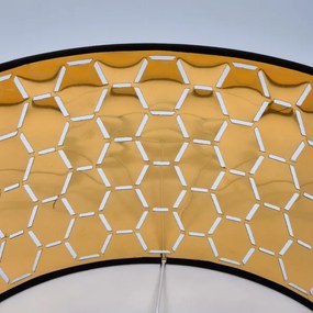 Lampada a sospensione con cavo ULLE 1xE27/15W/230V, nera