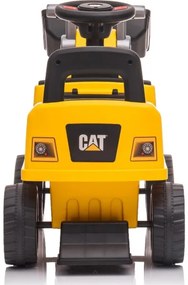 Bici a spinta caricatore CAT 2xAA giallo/nero