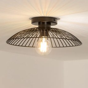 Brilagi - Lampadario LED da soffitto CERIA WIRE 1xE27/40W/230V Ø 38 cm nero