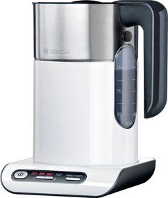 Bosch - Styline TWK8611P - Bollitore - 1,5 litri - 2400 w - Bianco / Acciaio inossidabile