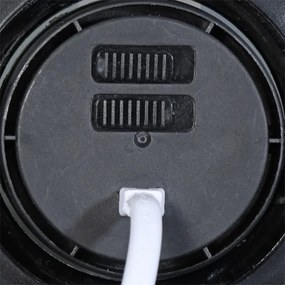 Ecolite LED-YL201/7W/CCT/CR - Lampada LED da incasso ZITA LED/3/5/7W/230V nero