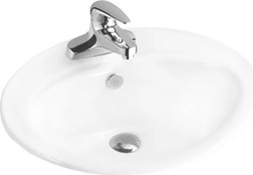 Mexen Selma lavabo da incasso 56 x 46 cm, bianco - 25085600