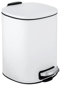 WENKO 24779100 - Cestino ALASSIO 20,5x27 cm bianco/nero