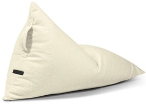 Pouf a sacco per bambini grigio chiaro con rivestimento in bouclé Razzy – SLOWDOWN