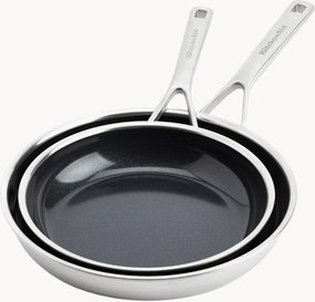 Set 2 padelle con rivestimento antiaderente Kitchenaid